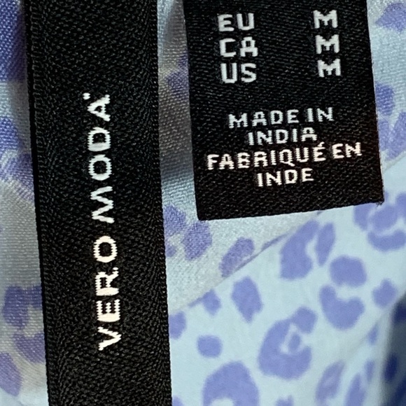 Vero Moda Halter Neck Romper - Blue - size Medium - Picture 4 of 8